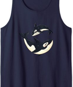 Cute Orca Sea Animal Whale Orcas Lover Cool Men Women Tank Top