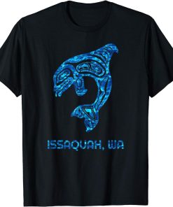 Issaquah Washington Native American Indian Orca Killer Whale T-Shirt